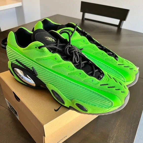 Unreleased Nocta by Drake NIKE GLIDE MENS 15 new with original box ( GREEN) Size 8.5 - Nike Glide x NOCTA Slime Green Player Only  main image 3
